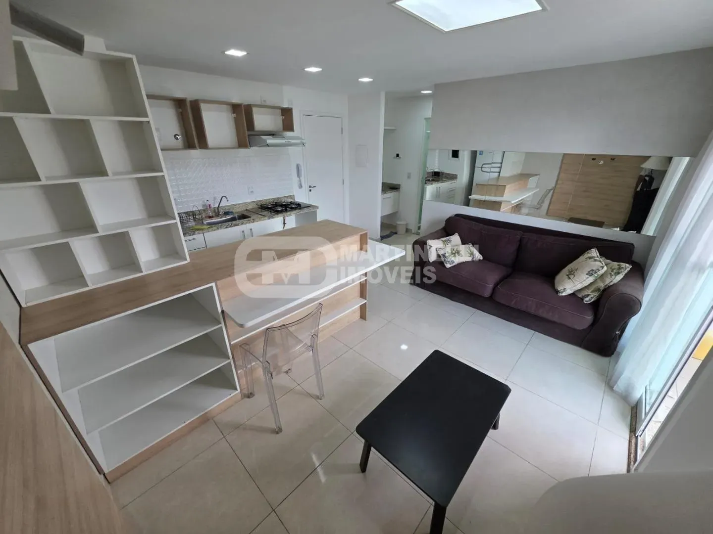 Furnished apartment, 40 m², with a washing machine — photo 8