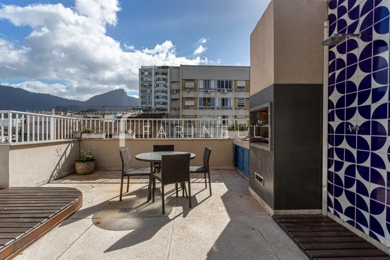 Duplex apartment with 2 bedrooms and grill on balcony — photo 26