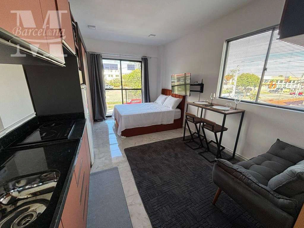 Furnished 22 m² studio with open-plan kitchen — photo 5