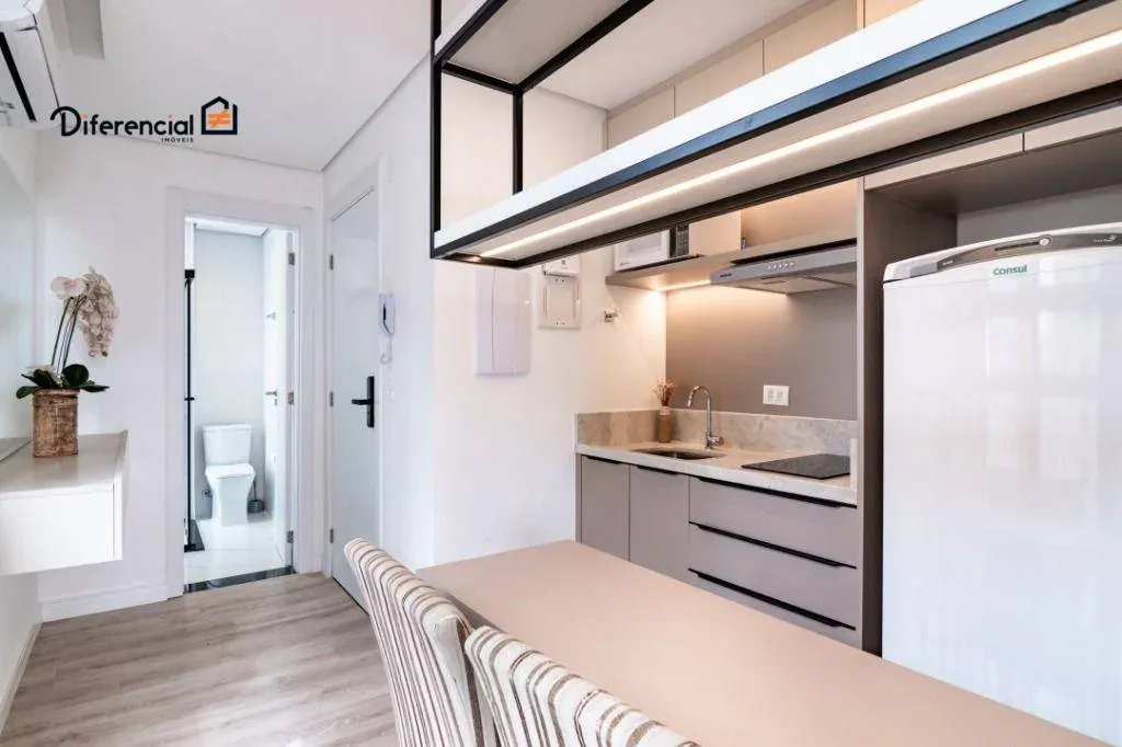 26 m² studio with 1 bedroom, balcony and parking — photo 12