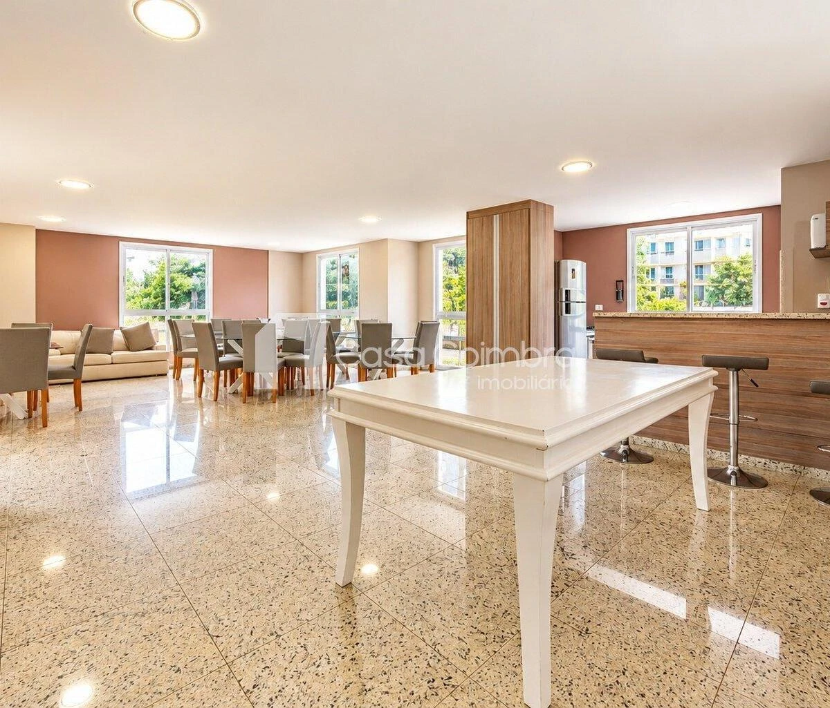 Furnished apartment, 87 m², with a grill on the balcony — photo 21