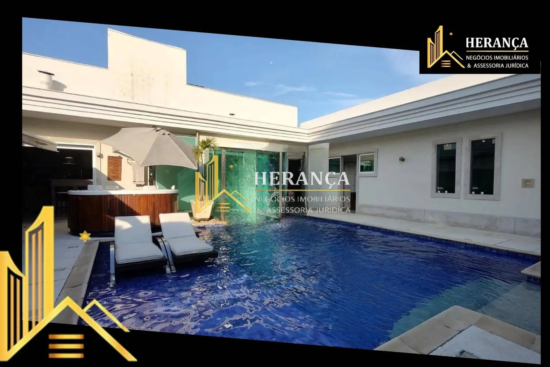 Furnished linear house with 3 bedrooms and enclosed kitchen — photo 55