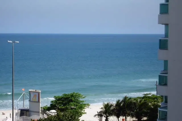 Apartamento mobiliado de 45 m² com varanda fechada