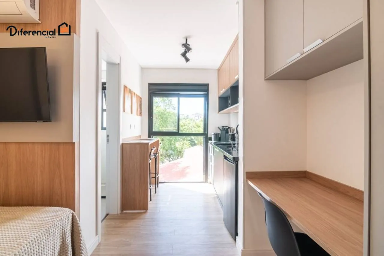 Furnished studio with terrace, 1 bedroom and 17 m² — photo 2