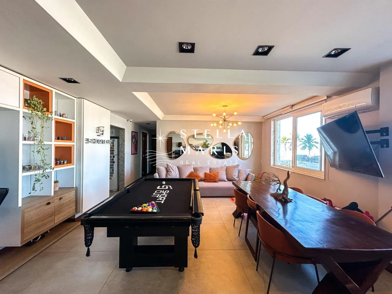 Furnished apartment, 115 m², with a home office