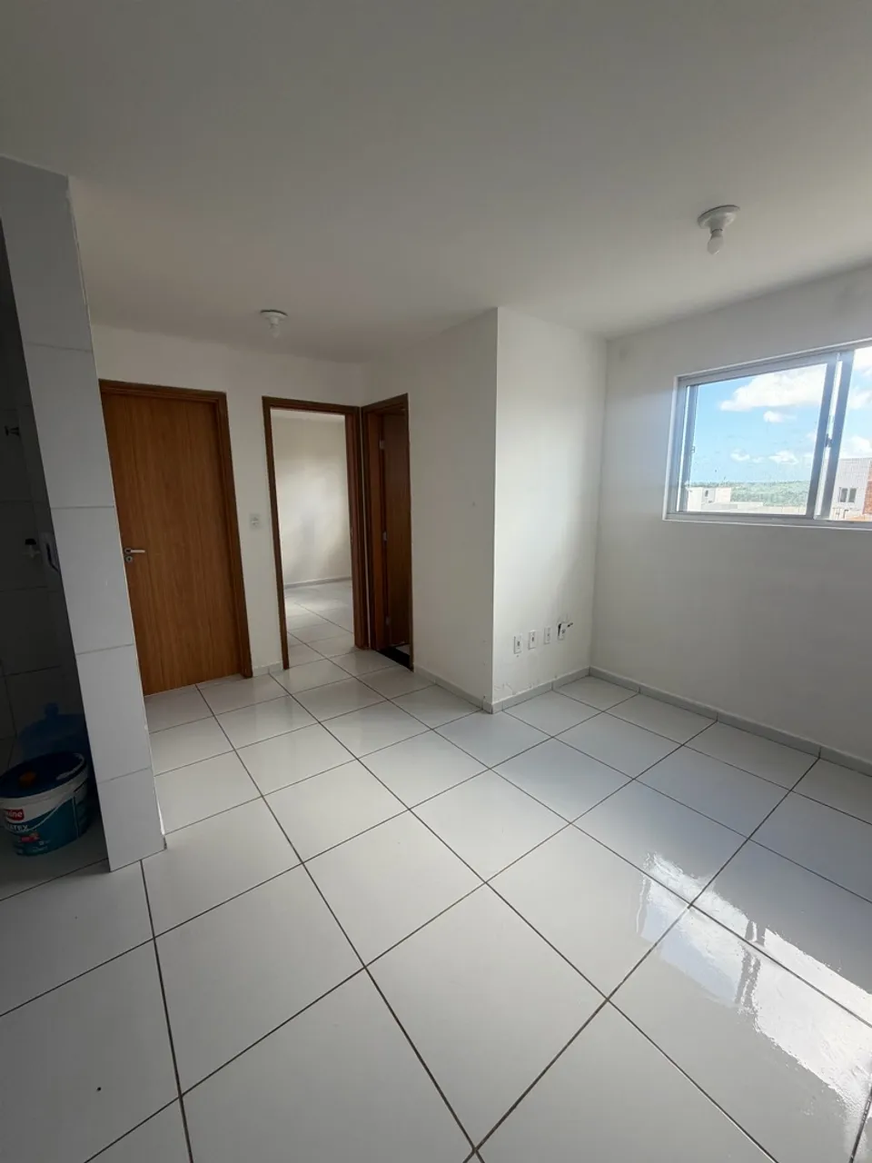 2-bedroom apartment in a building with a pool