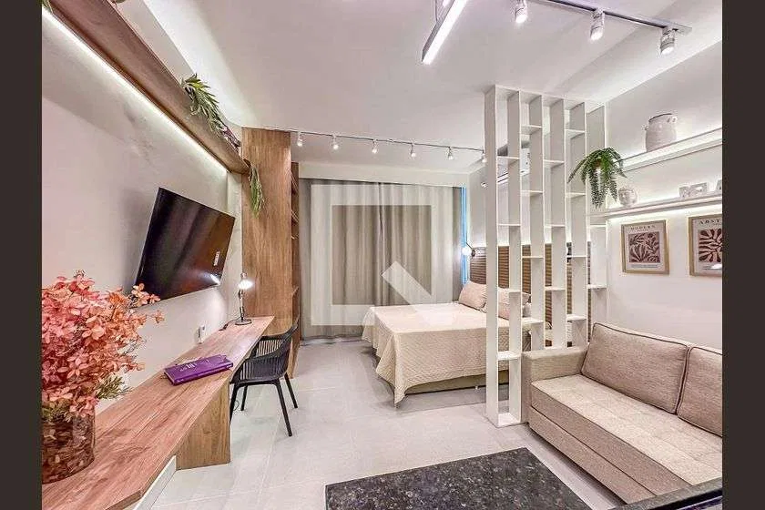 Apartamento mobiliado de 1 quarto com cozinha integrada — photo 8
