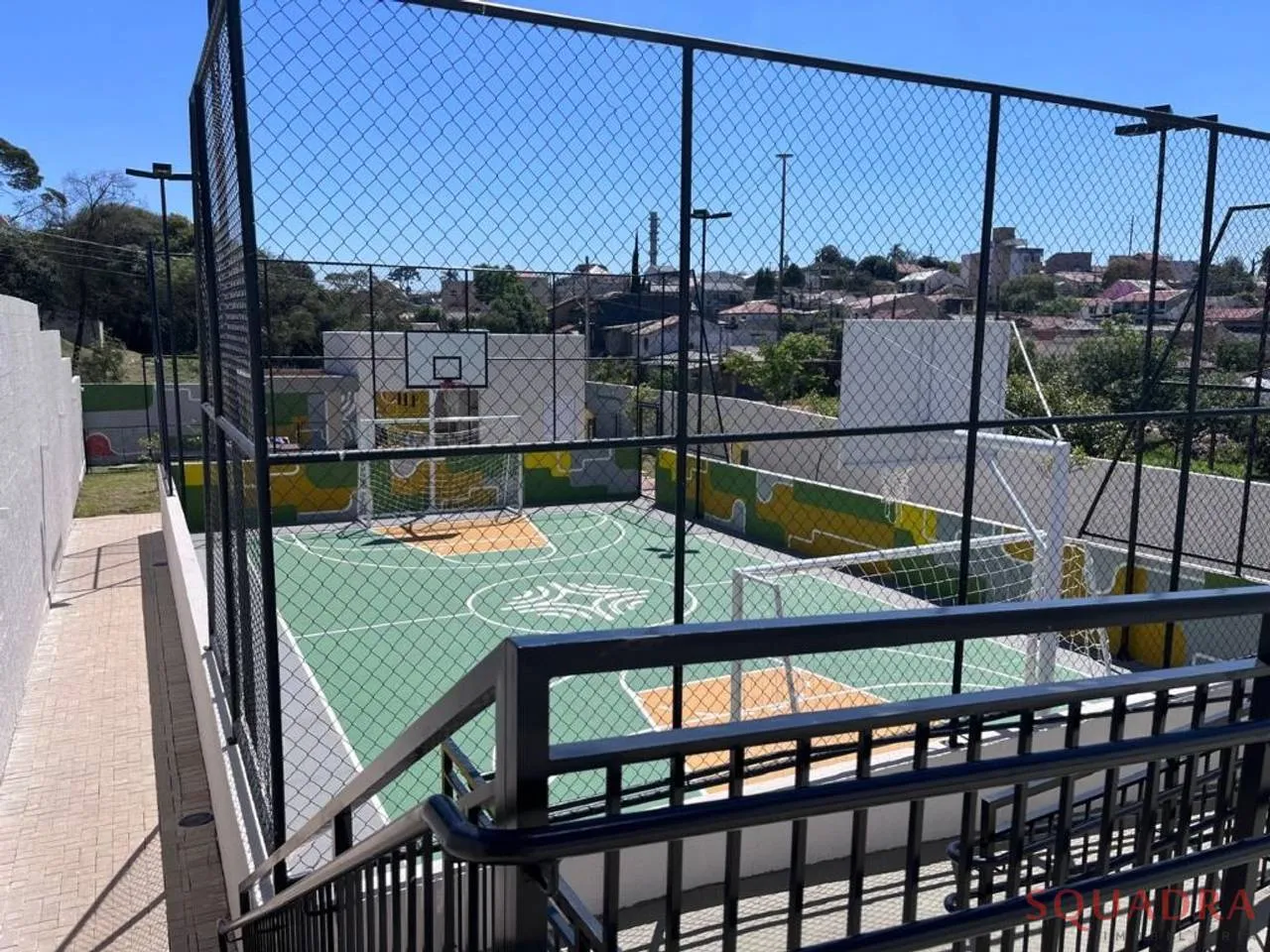 2-bedroom apartment with a grill on the balcony in Curitiba — photo 35