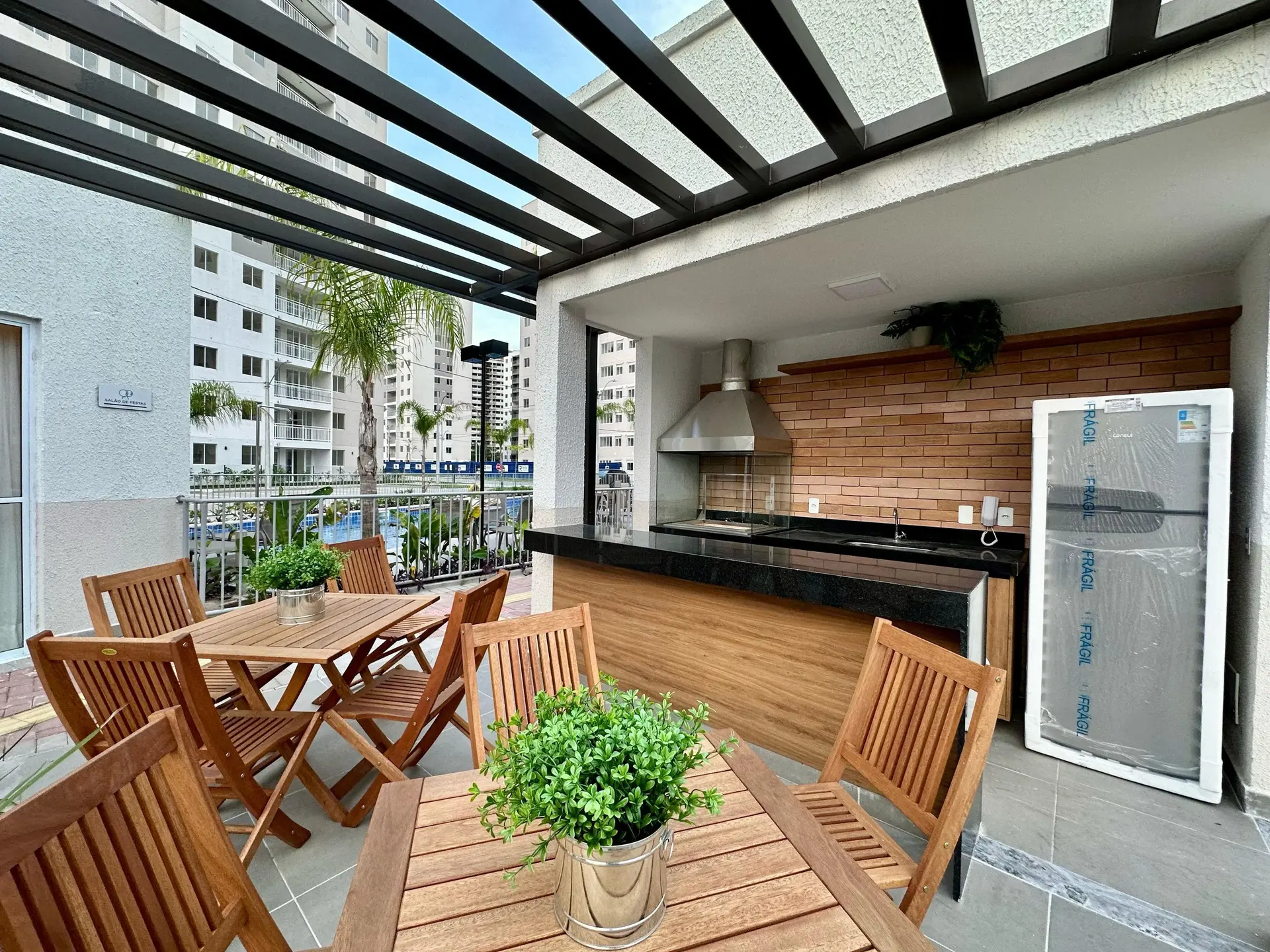 Apartamento mobiliado com 2 quartos e cozinha integrada — photo 3