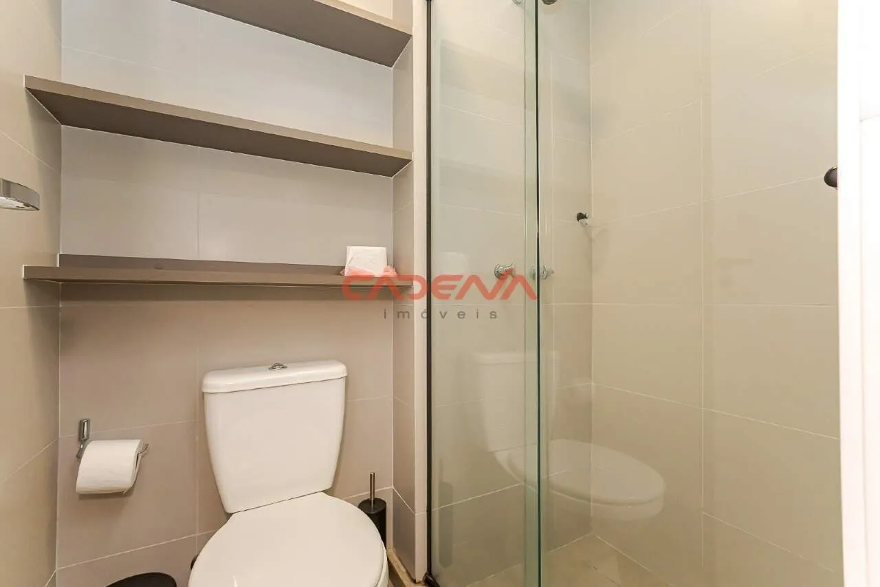 40 m² 1-bedroom unfurnished apartment with glass shower — photo 8