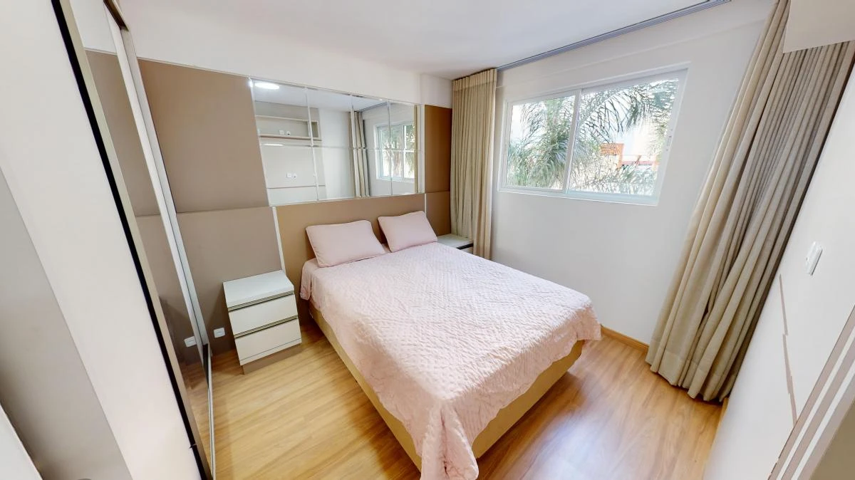 One-bedroom apartment with a washing machine in Curitiba — photo 5