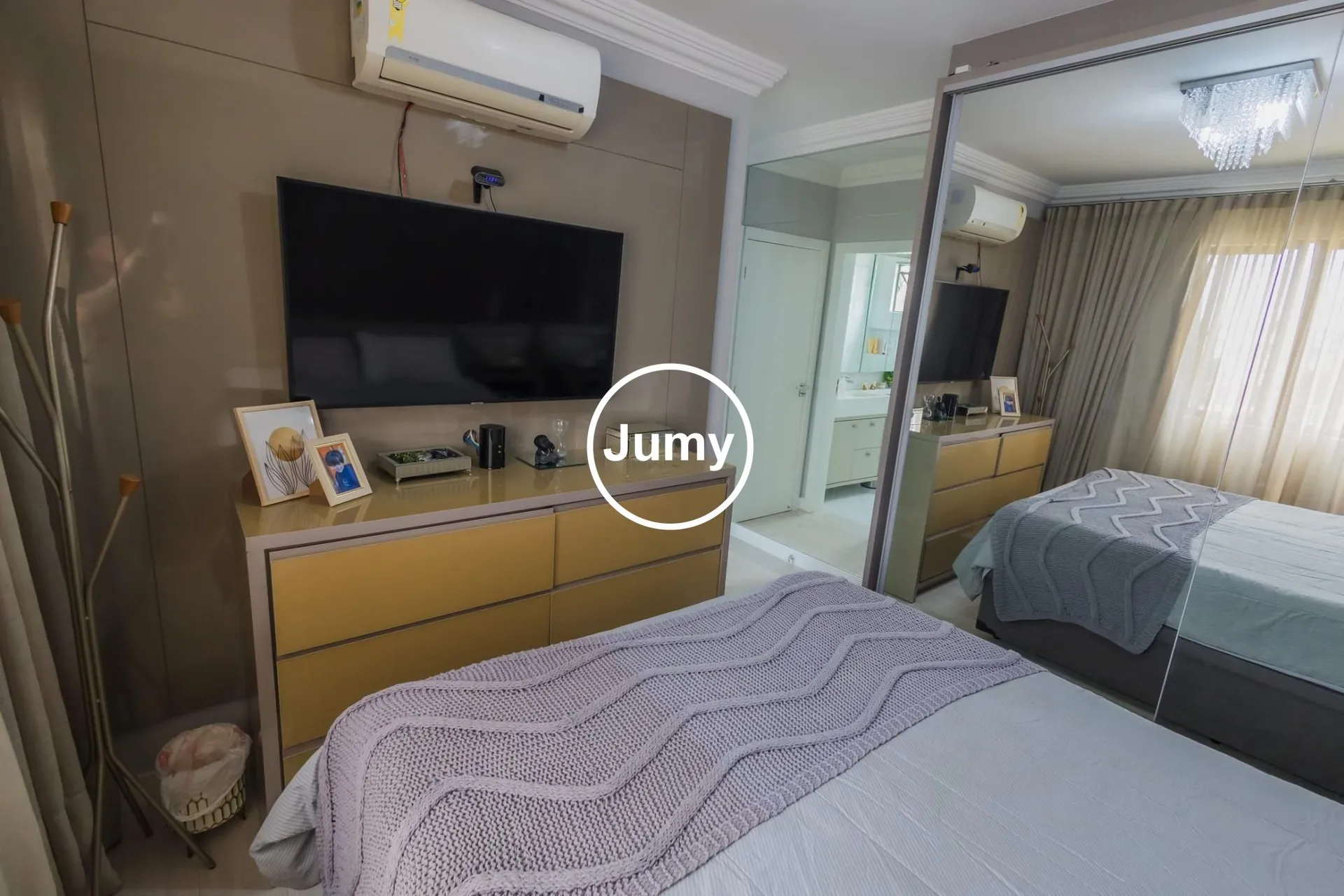 Furnished duplex apartment with 3 bedrooms and 2 parking — photo 34