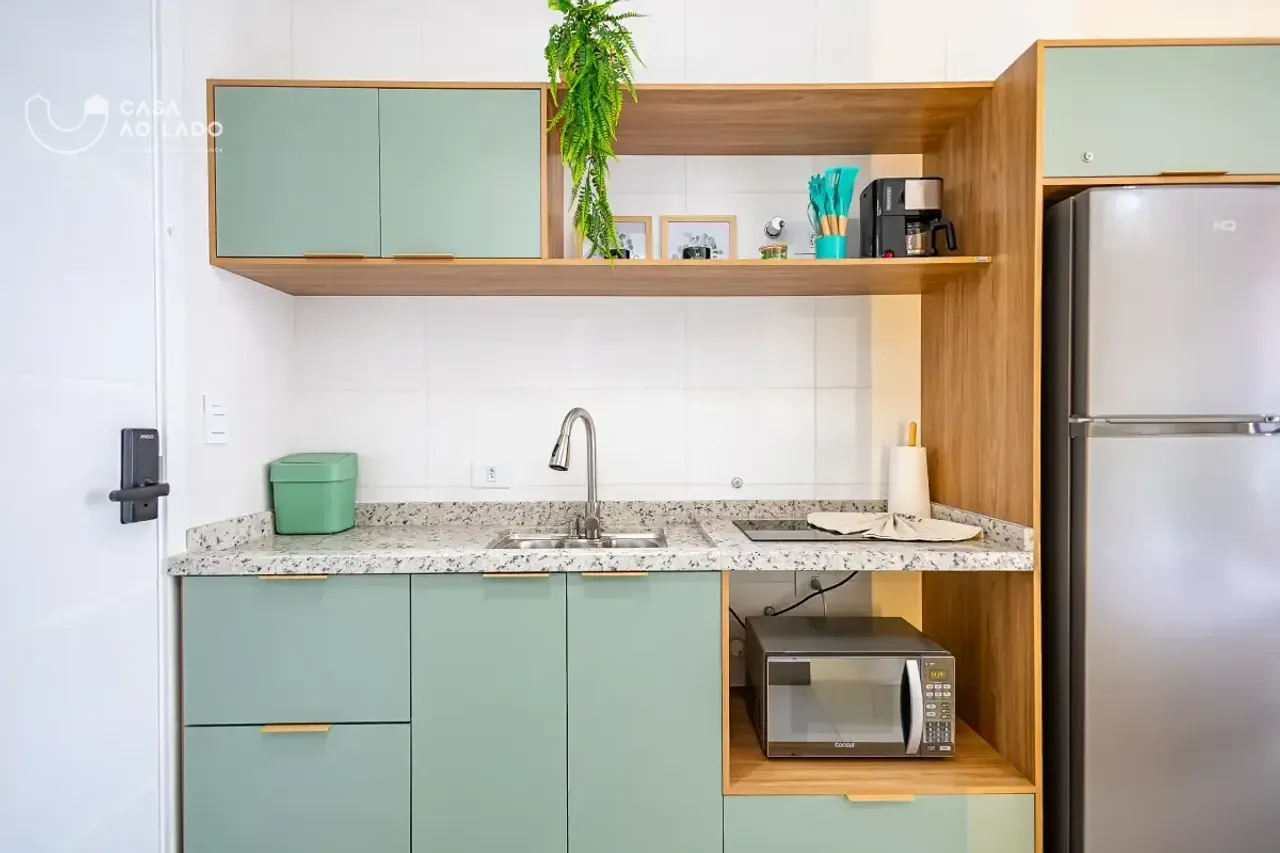 Apartamento mobiliado 28 m² com 1 quarto e varanda — photo 4