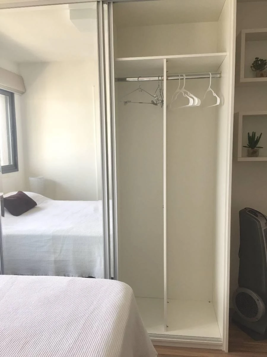 Floor-to-ceiling windows in a one-bedroom apartment, 35 m² — photo 30