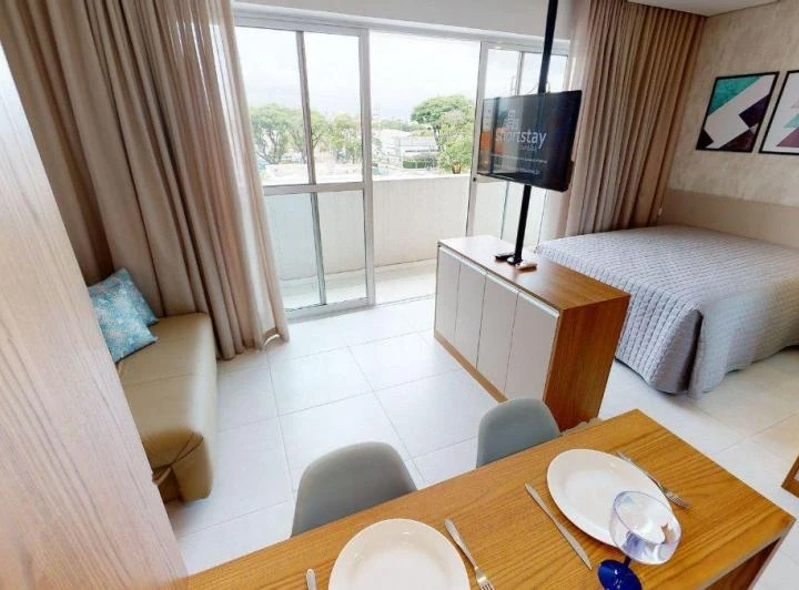 Мебльований студіо 30 м² з відкритою кухнею — photo 5