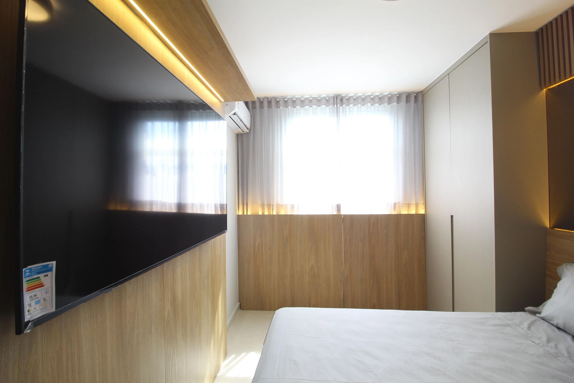 Furnished studio in a building with a sauna — photo 15