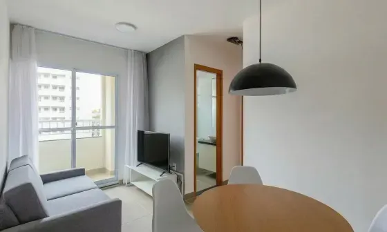 Apartment on the 12th floor with a washing machine — photo 9