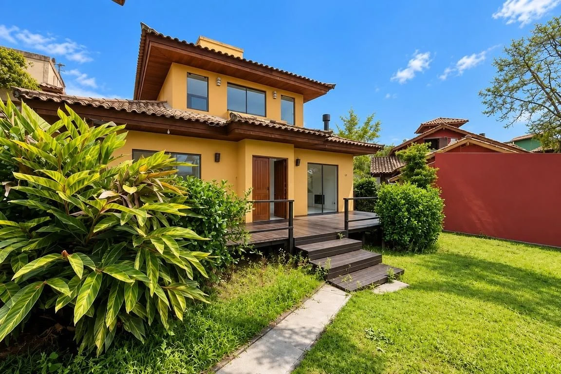 Balcony with a grill in a 2-bedroom house, 130 m² — photo 21