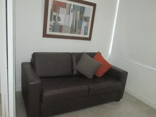Home office in a one-bedroom apartment, 50 m²