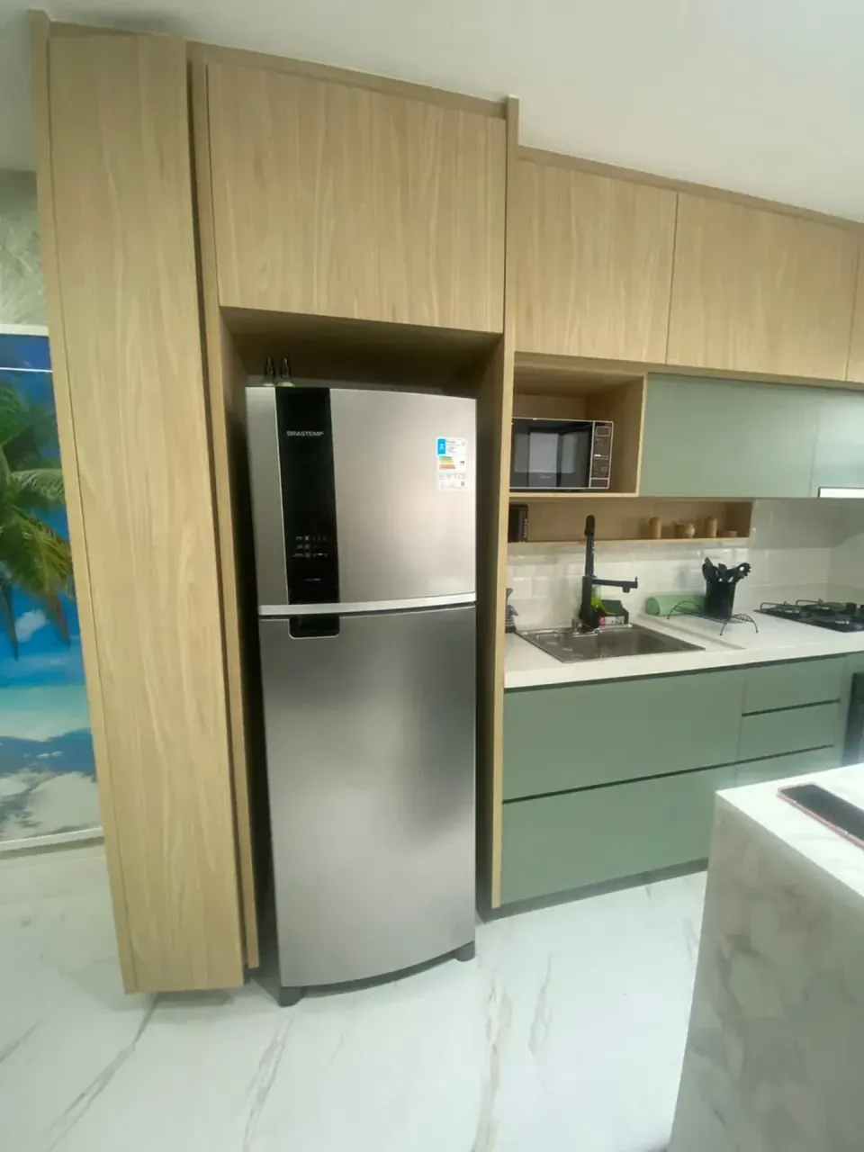 Apartamento mobiliado com 2 quartos e cozinha americana — photo 12