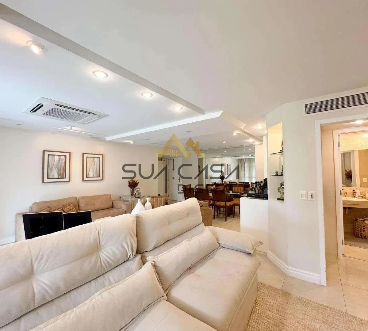 Apartamento mobiliado de 3 quartos com varanda envidraçada — photo 3
