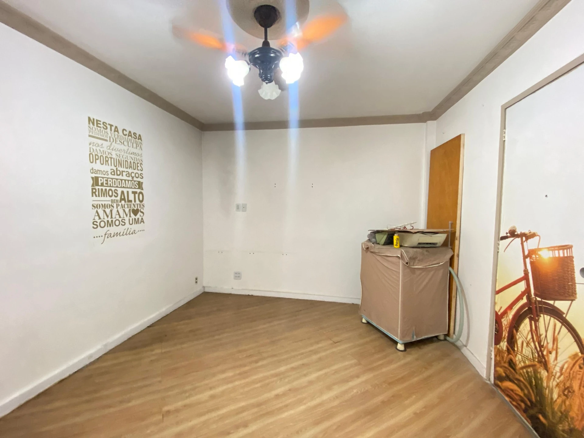 Rental apartment with 2 bedrooms and a washing machine