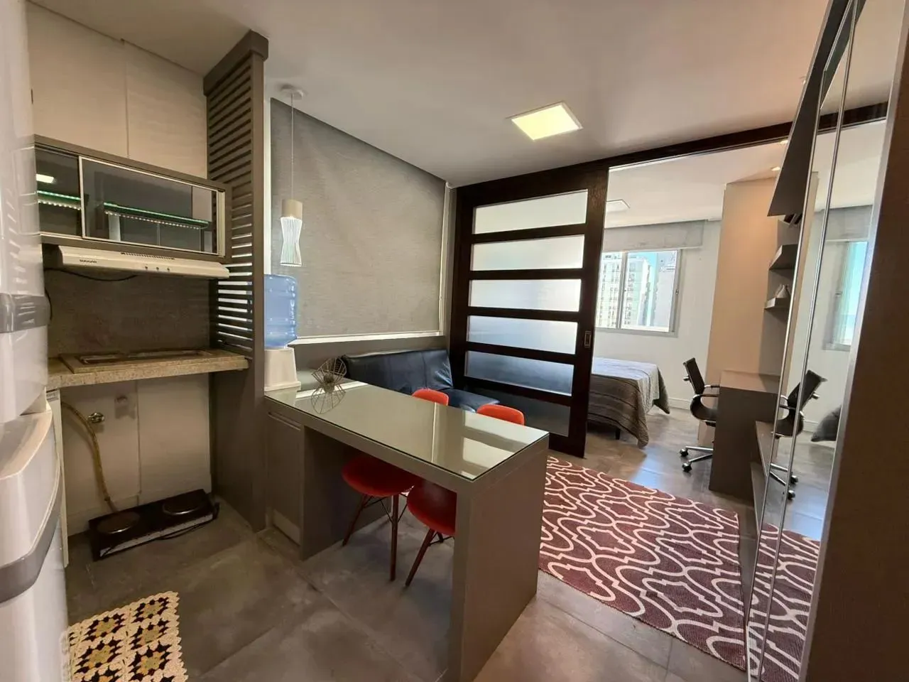 Apartamento mobiliado com 1 quarto e 1 banheiro — photo 5