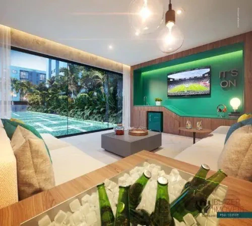 Furnished 69 m² apartment with 1 bedroom and a balcony