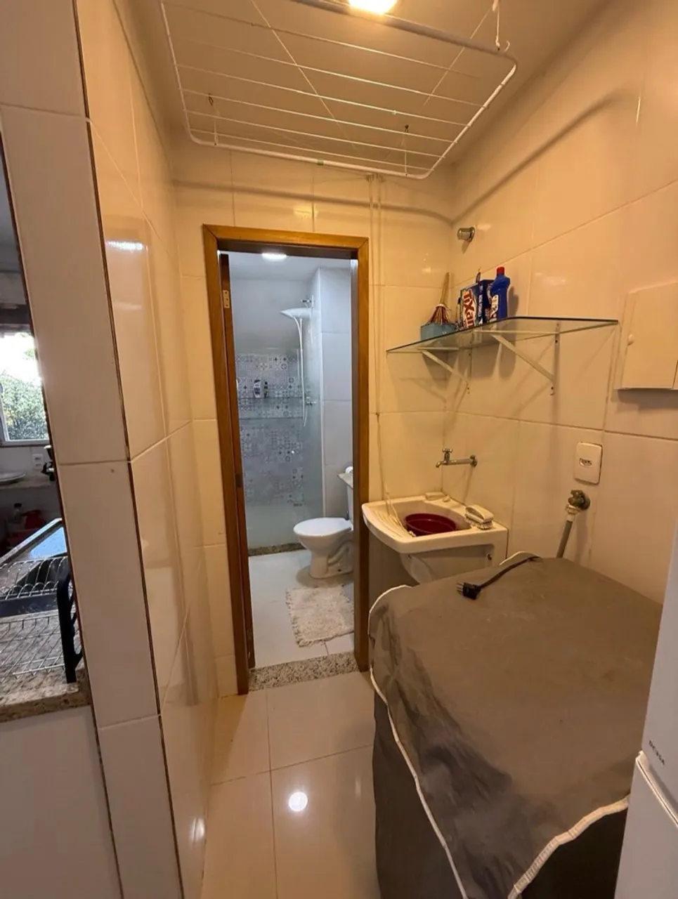 Washing machine in a one-bedroom house, 36 m² — photo 18