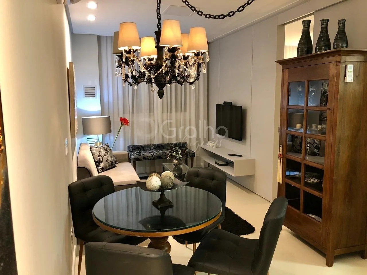Furnished 57 m² studio with 1 bedroom and 1 bathroom — photo 11