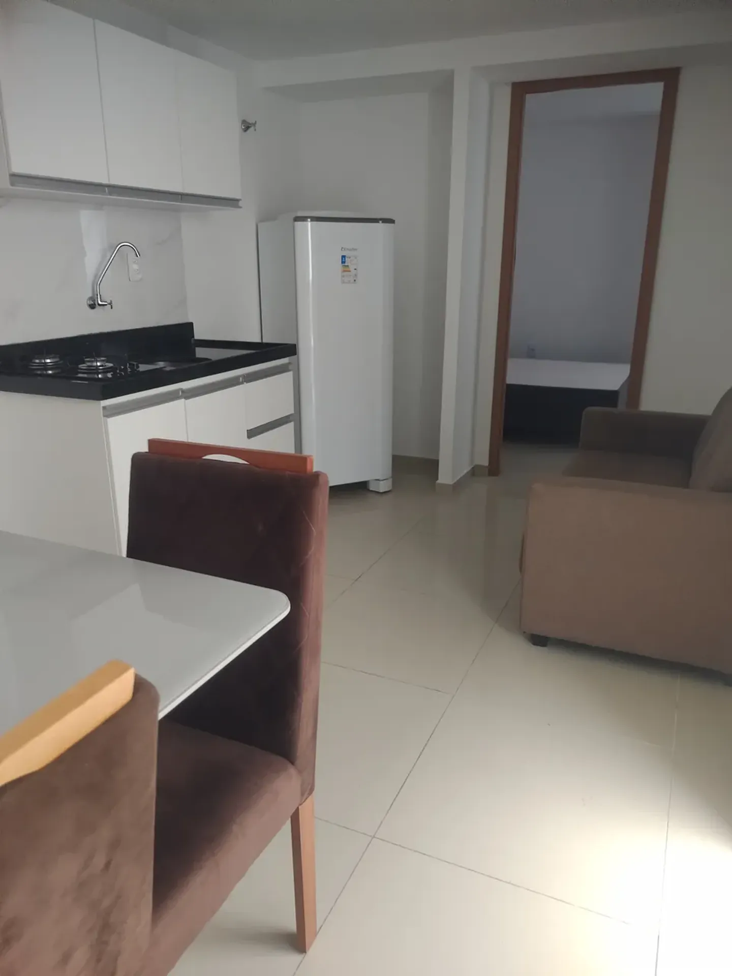 Apartamento mobiliado de 28 m² com 1 quarto e churrasqueira — photo 9