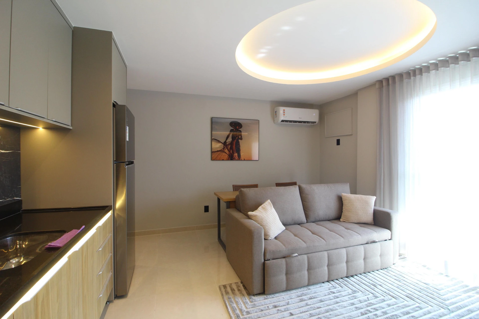 Furnished studio in a building with a sauna — photo 20