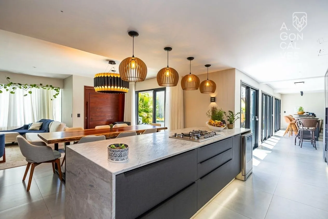 Furnished house with open kitchen and 3 bedrooms — photo 8