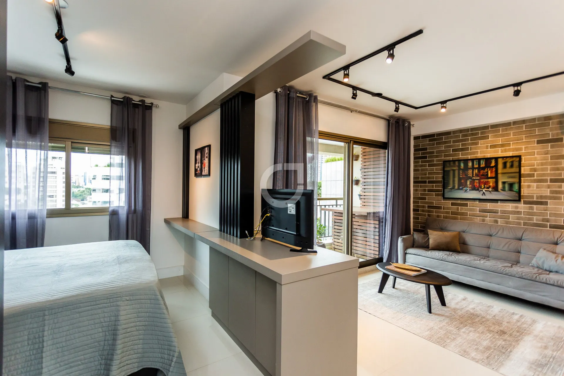 Apartamento mobiliado com 1 quarto e cozinha americana — photo 13