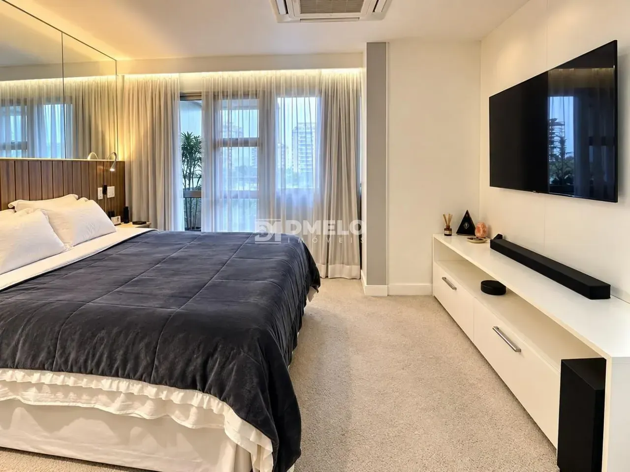 Apartamento mobiliado, 220 m², com janelas do piso ao teto — photo 16