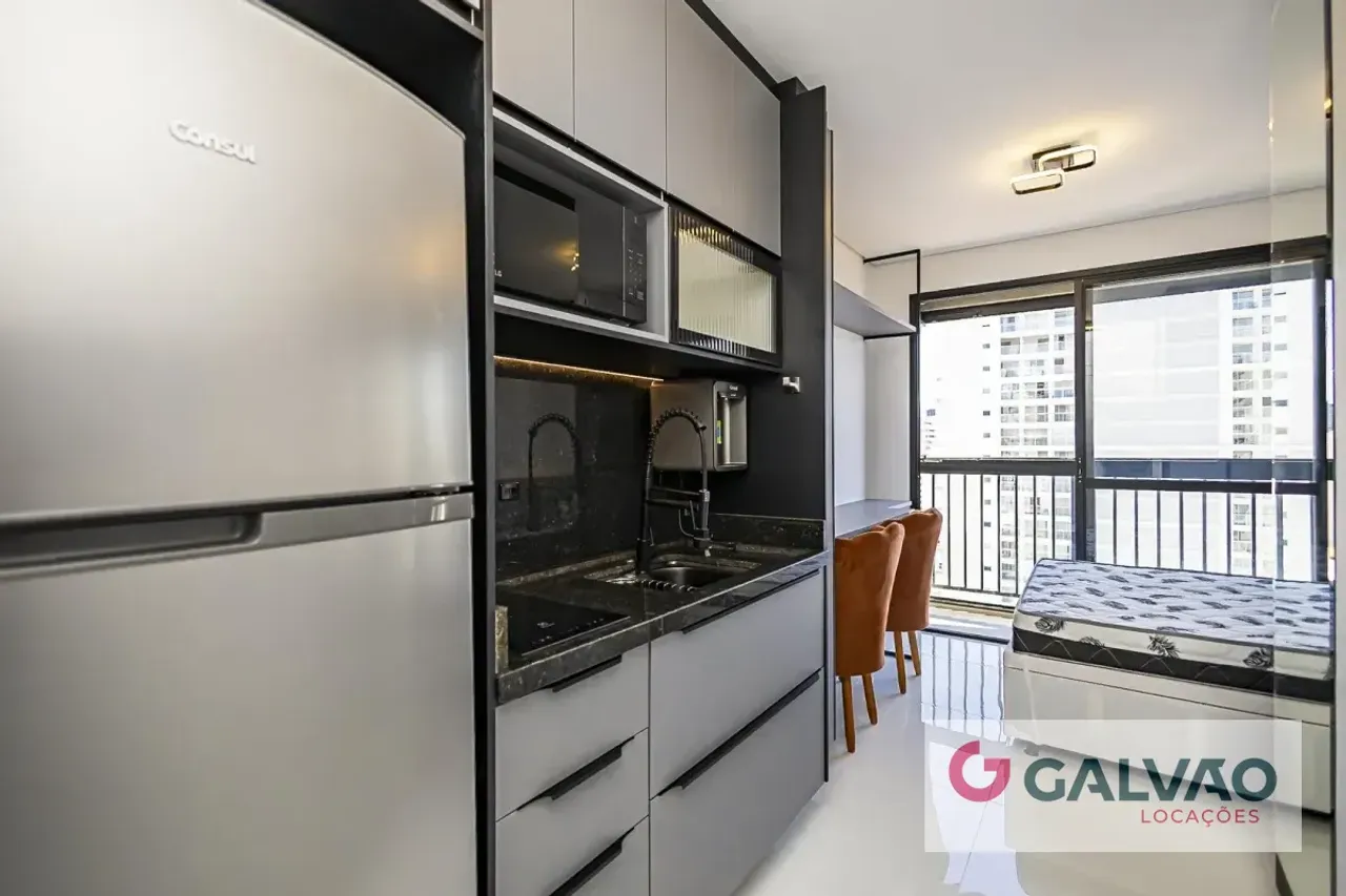Apartamento mobiliado de 1 dormitório com varanda — photo 13