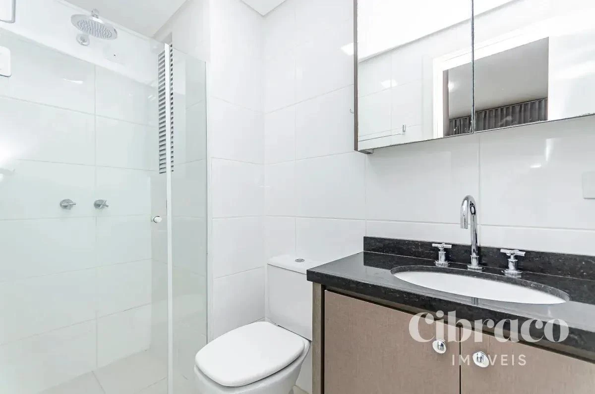 One-bedroom apartment with a washing machine in Curitiba — photo 3