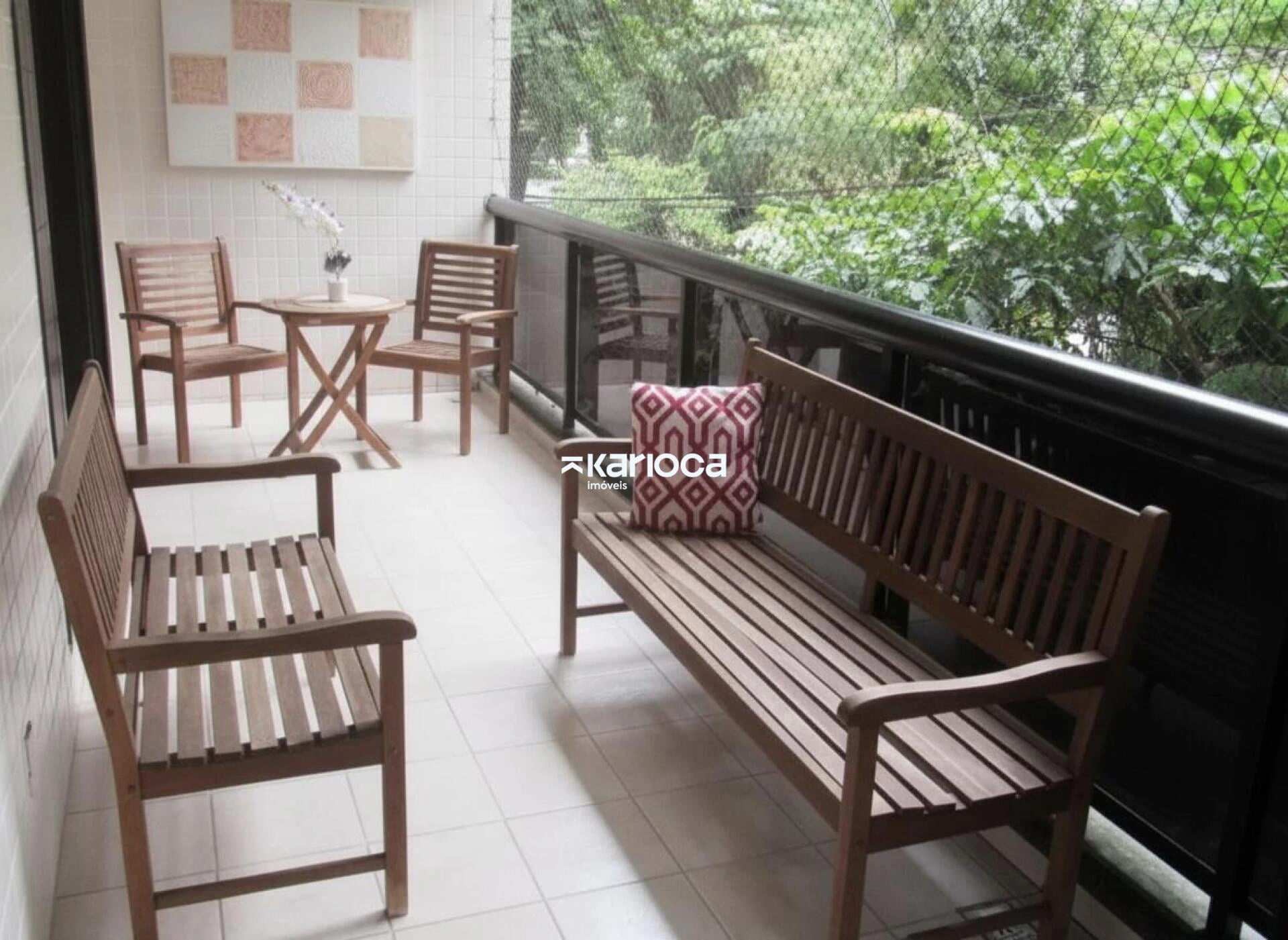 Furnished apartment, 90 m², with a dryer — photo 7