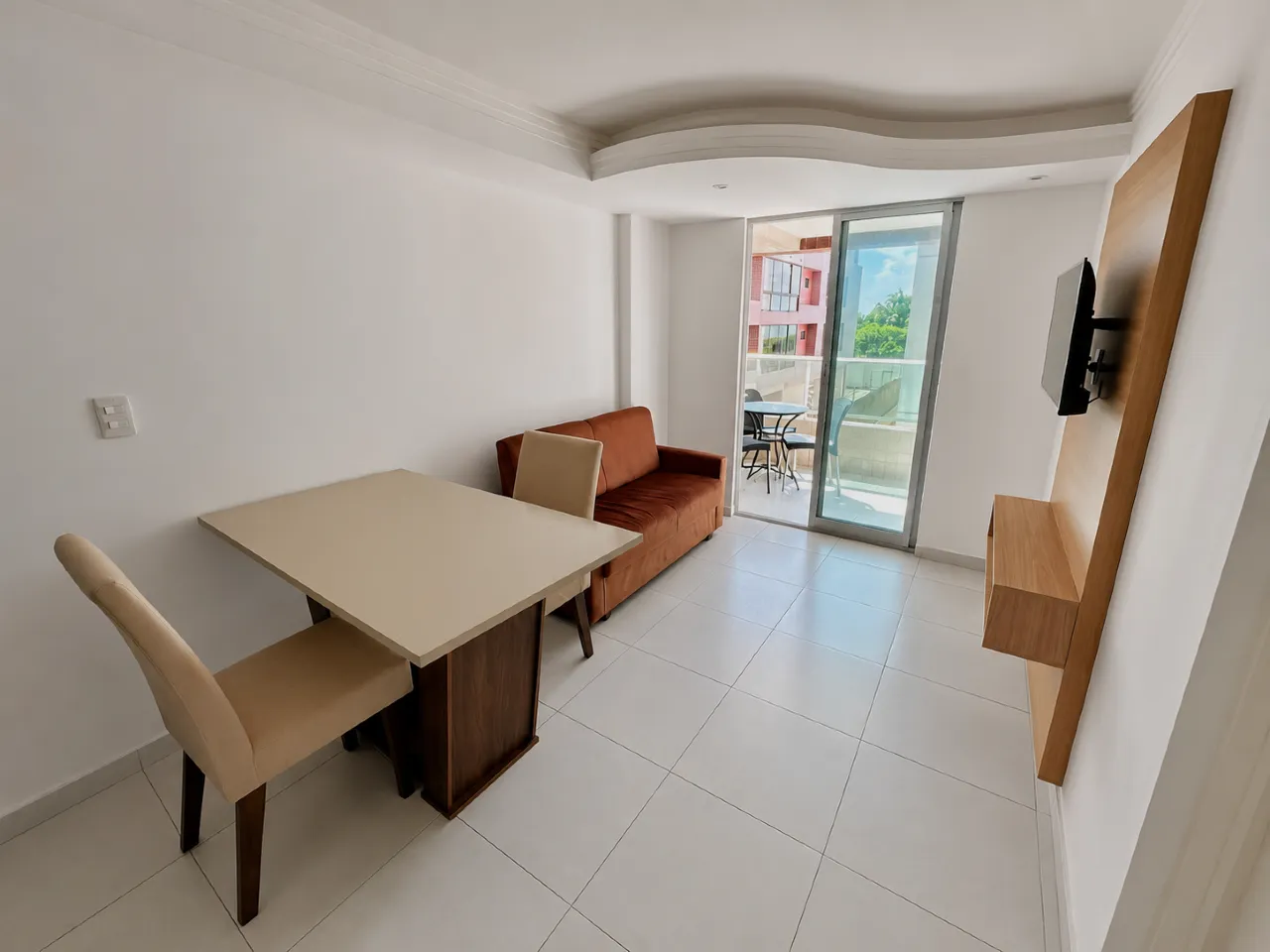 Apartamento mobiliado 1 quarto com suíte e varanda — photo 3