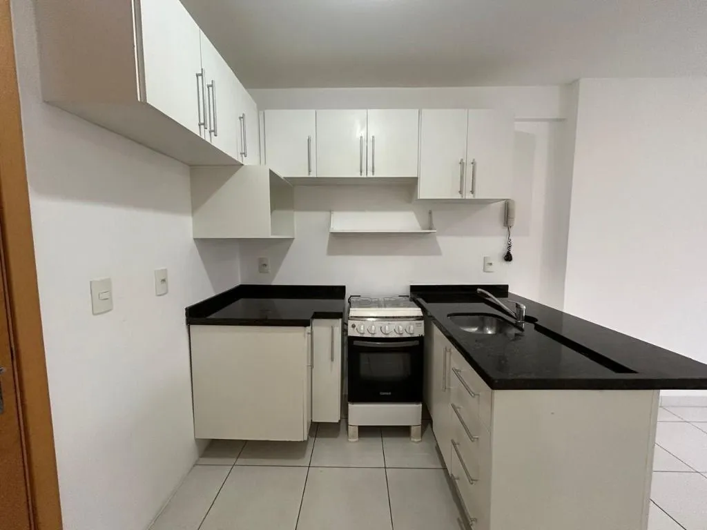 Apartamento de 1 quarto com varanda e vista, 48 m²