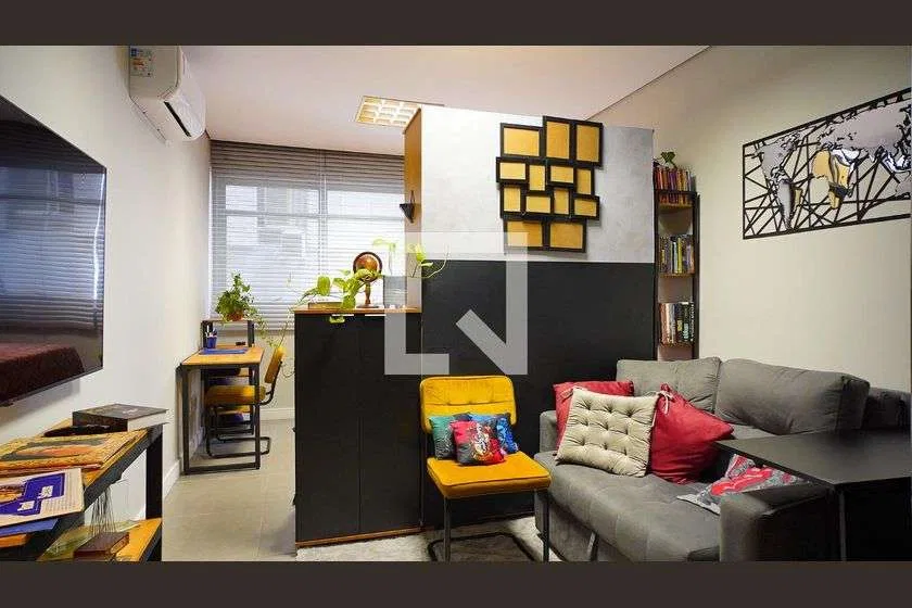 Monoambiente amueblado, 35 m², con lavadora
