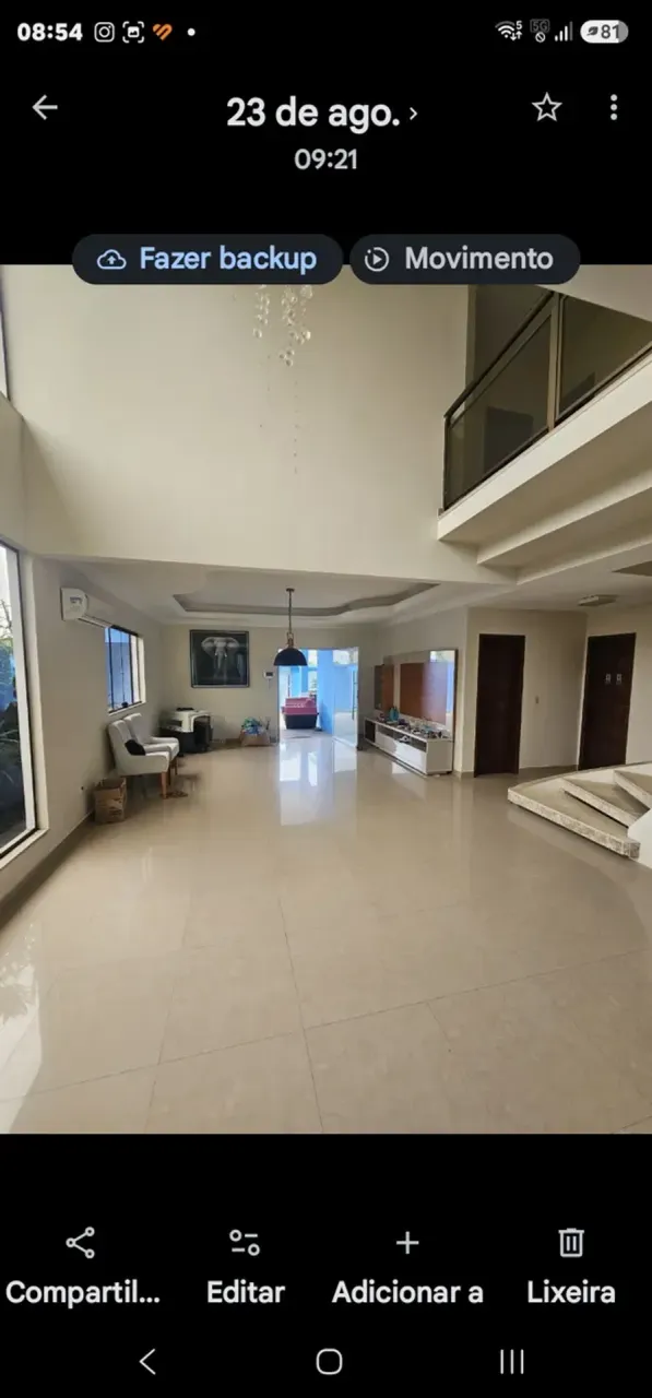 Casa mobiliada de 351 m² com 5 quartos e churrasqueira