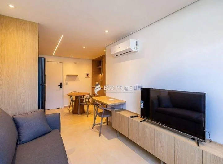 Apartamento de 1 quarto com área de lavanderia e 46 m² — photo 8