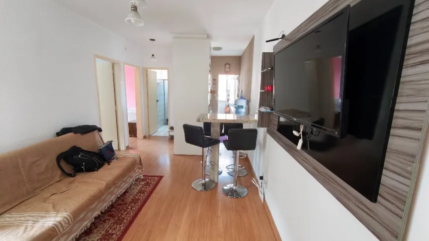 2-bedroom apartment with a washing machine