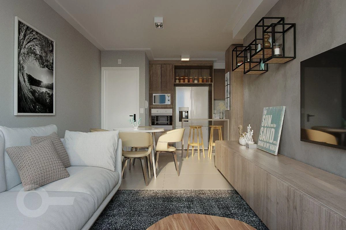 Apartamento mobiliado de 53 m² com 1 suíte — photo 4