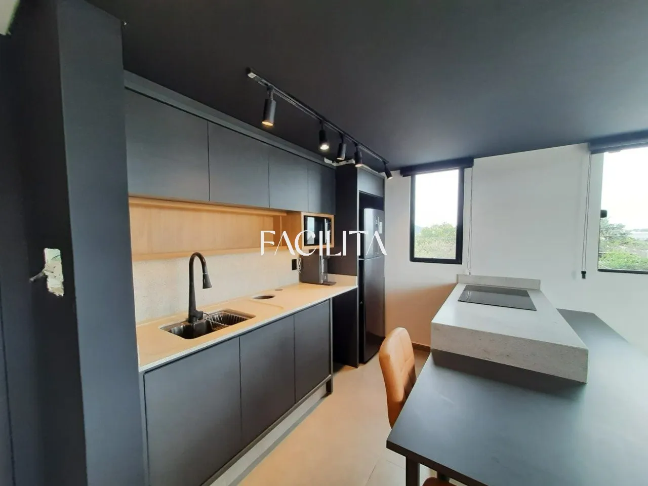 Меблированная мансарда 30 м² с 1 спальней — photo 15
