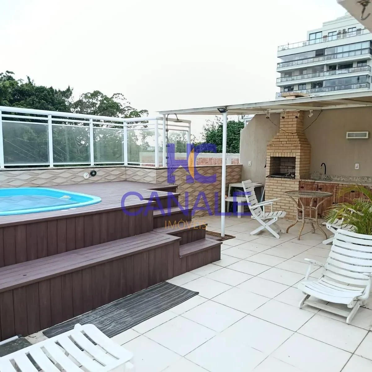 Rental apartment with 3 bedrooms and enclosed balcony — photo 29