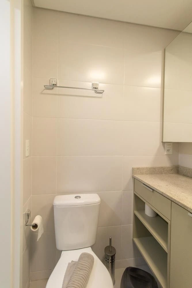 Студия 20 м² со стиральной машиной и панорамными окнами — photo 31
