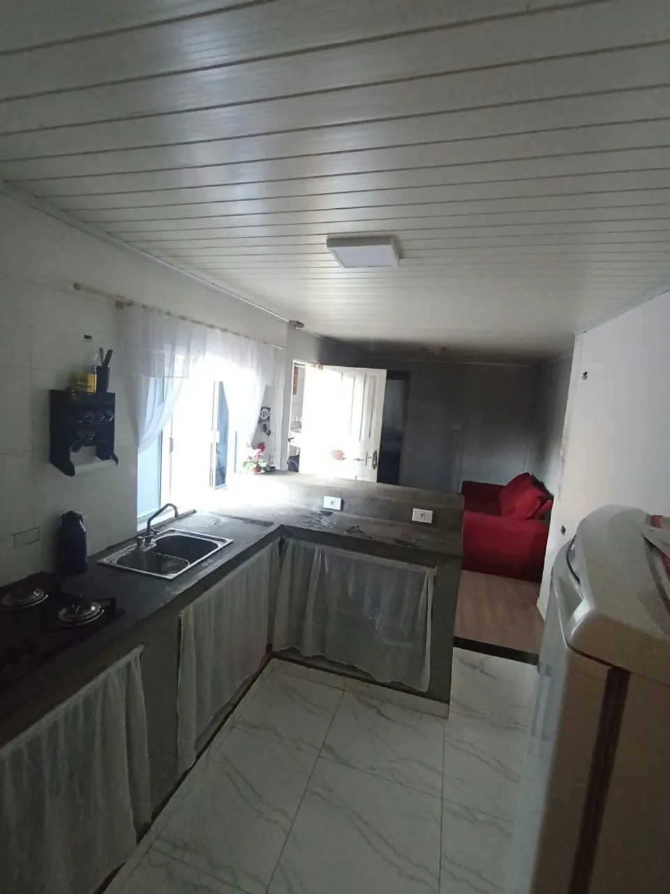 Washing machine in a one-bedroom house, 40 m² — photo 9