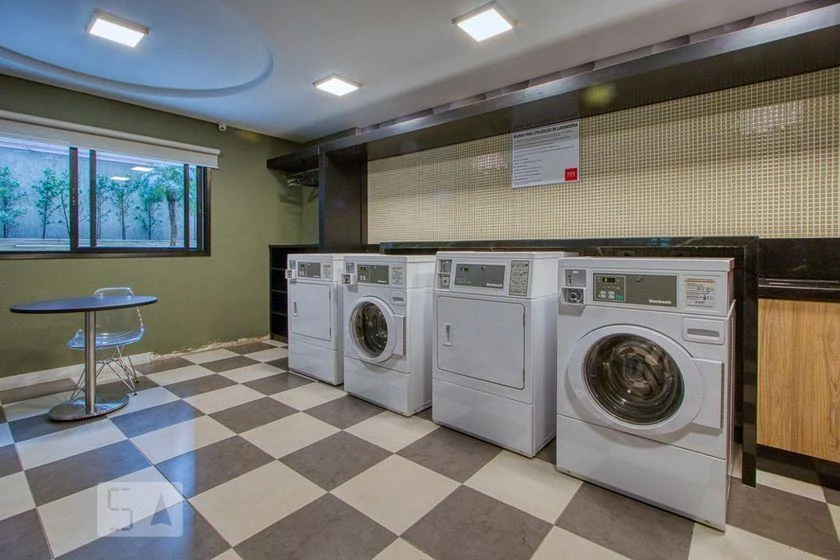 32 m² apartment with a washing machine and a dryer — photo 12